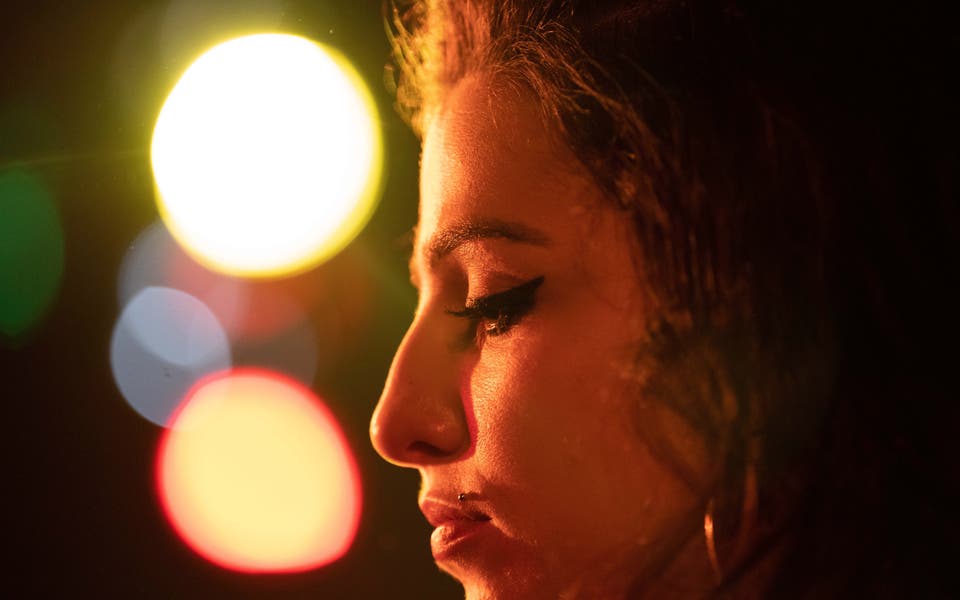 Amy Winehouse portrayed looking sombre in new image from biopic