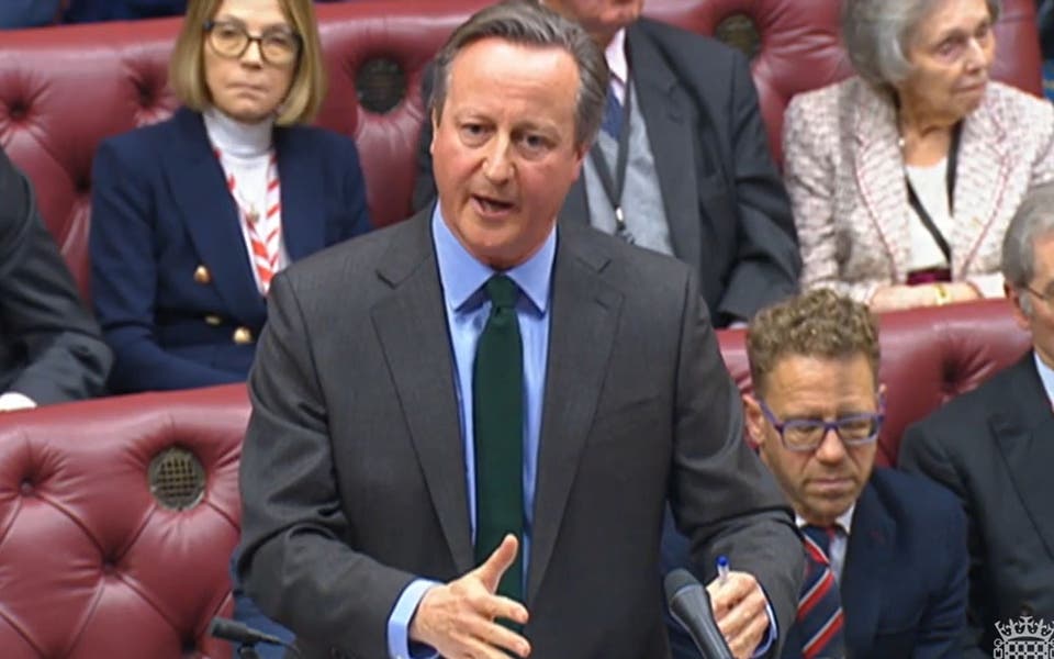 UK defence firms could do more to help arm Ukraine, says Lord Cameron