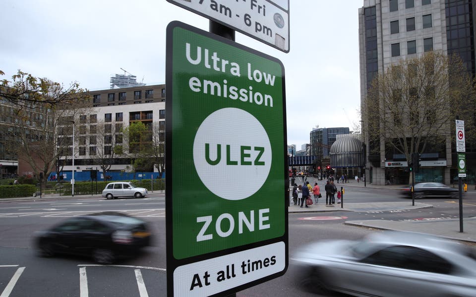 Which cars are ULEZ compliant as zone is expanded?