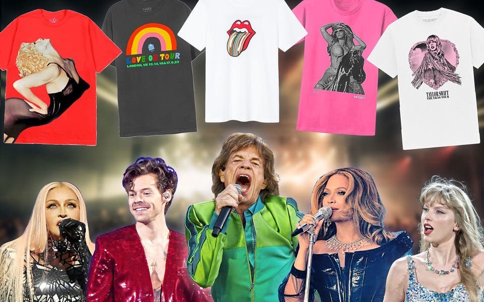 Madonna, Rolling Stones, Taylor Swift: 2023’s hottest music merch ranked