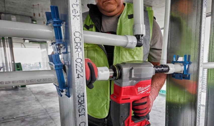Milwaukee 2-Inch ProPEX Expander Feature