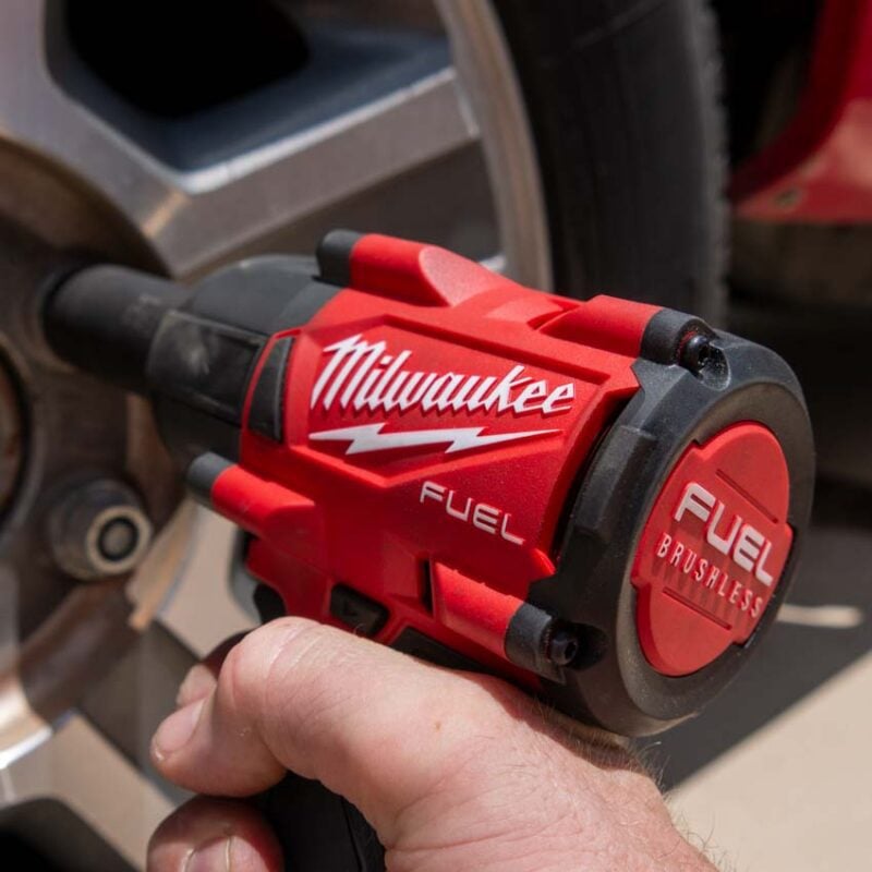 Best Cordless Impact Wrench Runner Up: Milwaukee M18 Fuel Impact Wrench 2962