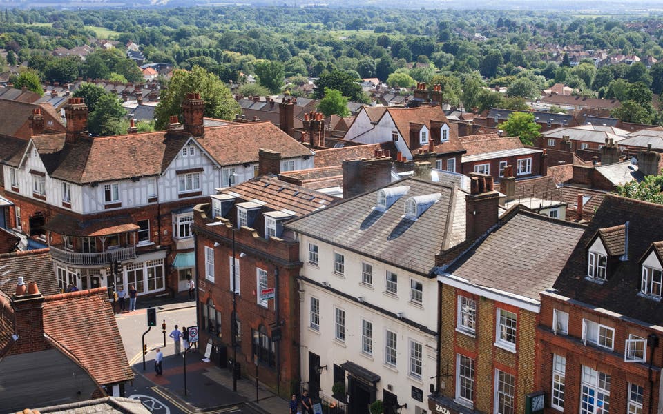 Top Hertfordshire towns for home value, green space and train links