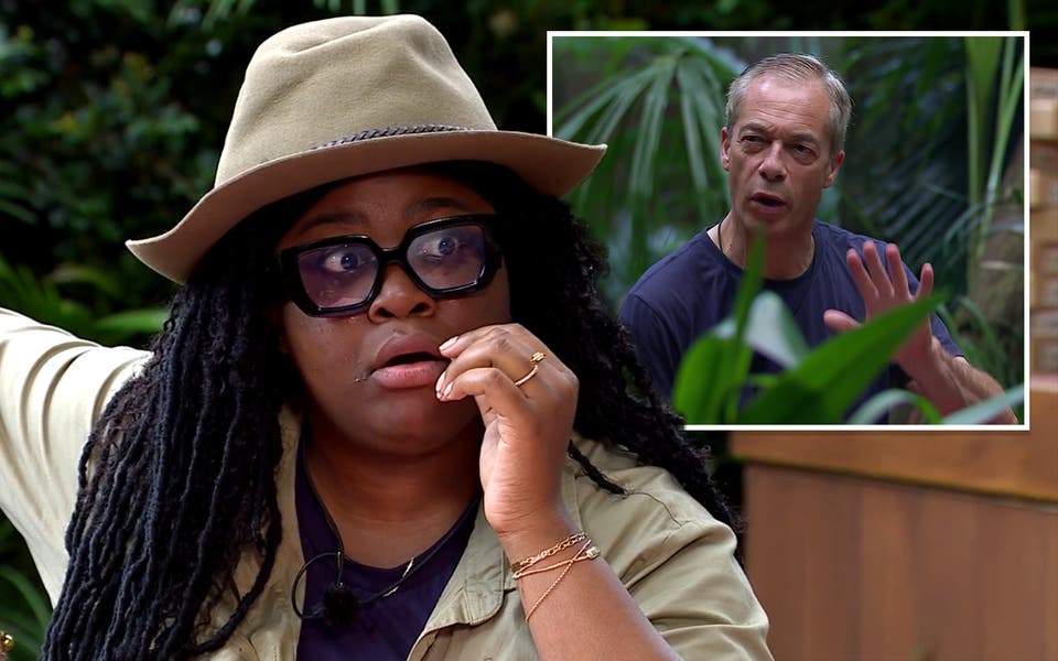 I'm A Celeb... Day 10: Nigel and Nella have cultural appropriation row