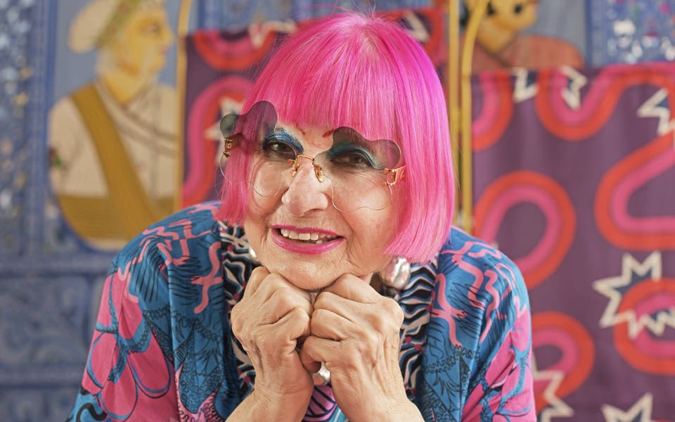 Dame Zandra Rhodes lives, works and runs a museum in her beloved area