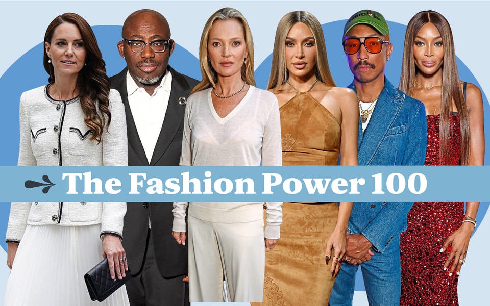 Who's on the Standard's Fashion 100 power list?