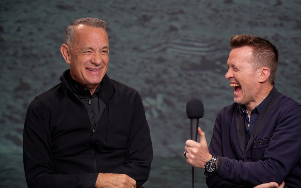Tom Hanks on The Moonwalkers experience in London