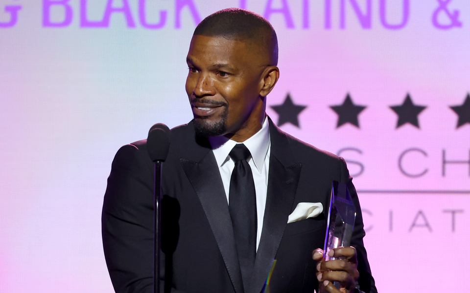 Jamie Foxx in first public appearance since April brush with death